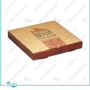 جعبه پیتزا سه لایه یک تکه